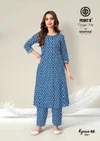 Kyrova 88 Vol 1 By Deeptex Cotton Printed A Line Style Co Ord Set